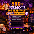 The 850+ Remote Job Lead Vault💻✨ mids Sep-October 2026