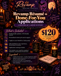 Done-For-You Revamp + Job Application Service